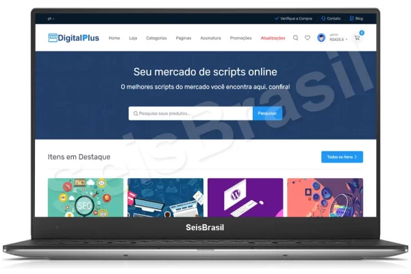 Loja Em PHP Para Produtos Digitais