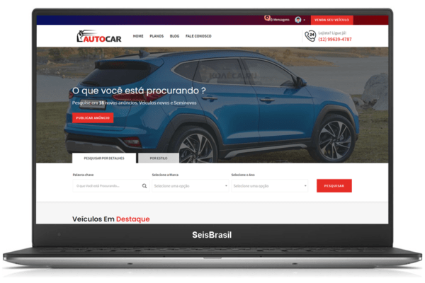 Plataforma para Classificados de Veículos