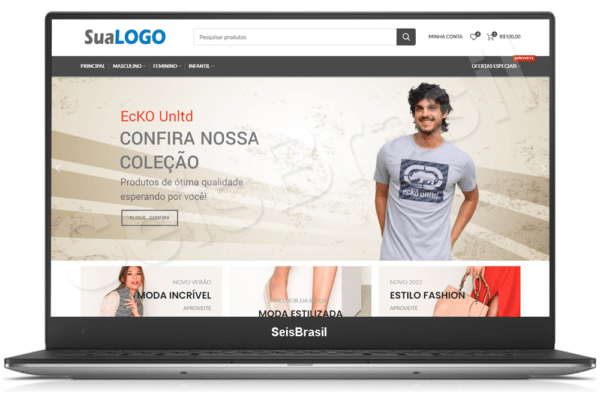 Loja Virtual para Produtos de Vestuário
