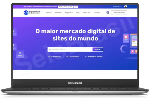 Marketplace para Produtos Digitais em Php