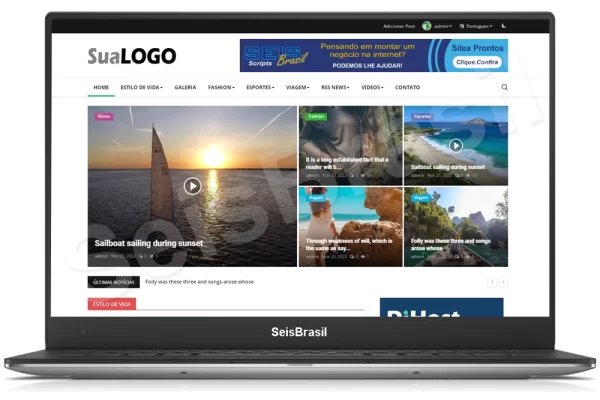 Script Portal de Notícias em PHP